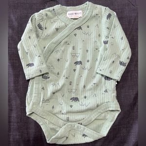 Boutique Rabbit + Bear Long Sleeve Onesie